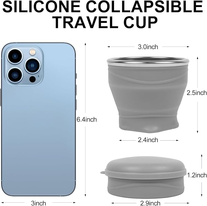 Collapsible Water Cup 6oz/180ml