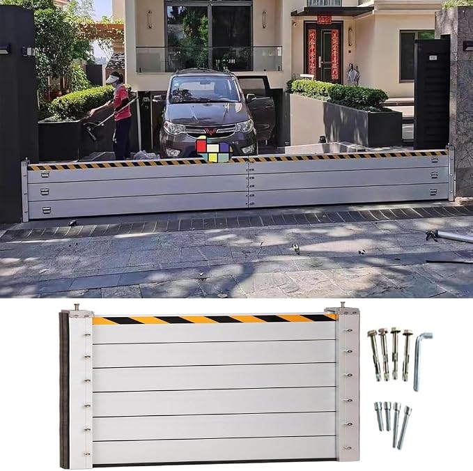 Reusable Flood Barrier, 3/4/5/6/7/8/9/10/11/12/13ft Long Heavy Duty Aluminum
