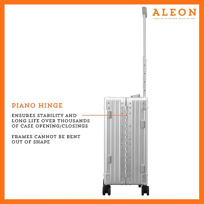 All Aluminum Lightweight Carry-On Luggage