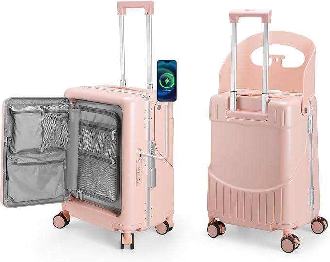 Ride On Luggage with Foldable Seat