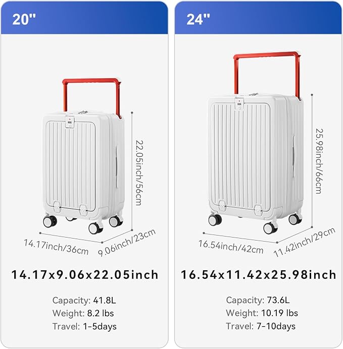 SOKOK Front Pocket Luggage