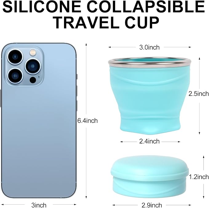 Collapsible Water Cup 6oz/180ml