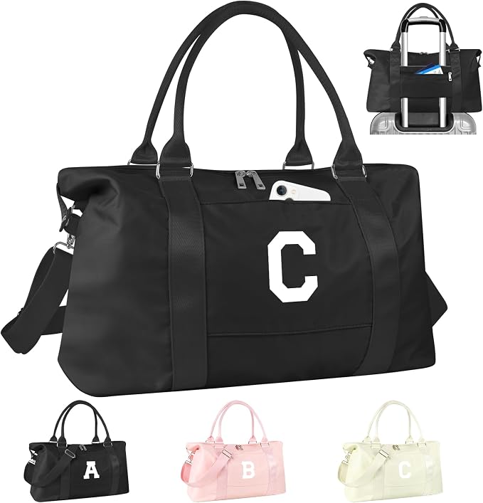 Initial Travel Duffel Bag Sports Gym Bag