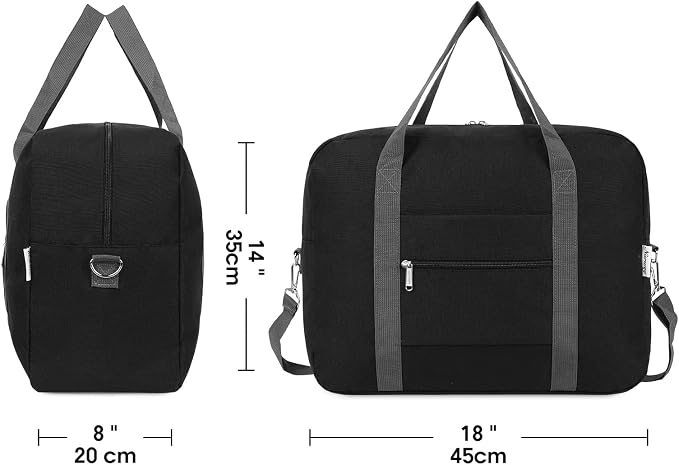 For Spirit Airlines Personal Item Bag 18x14x8 Foldable Travel Duffel Bag Tote