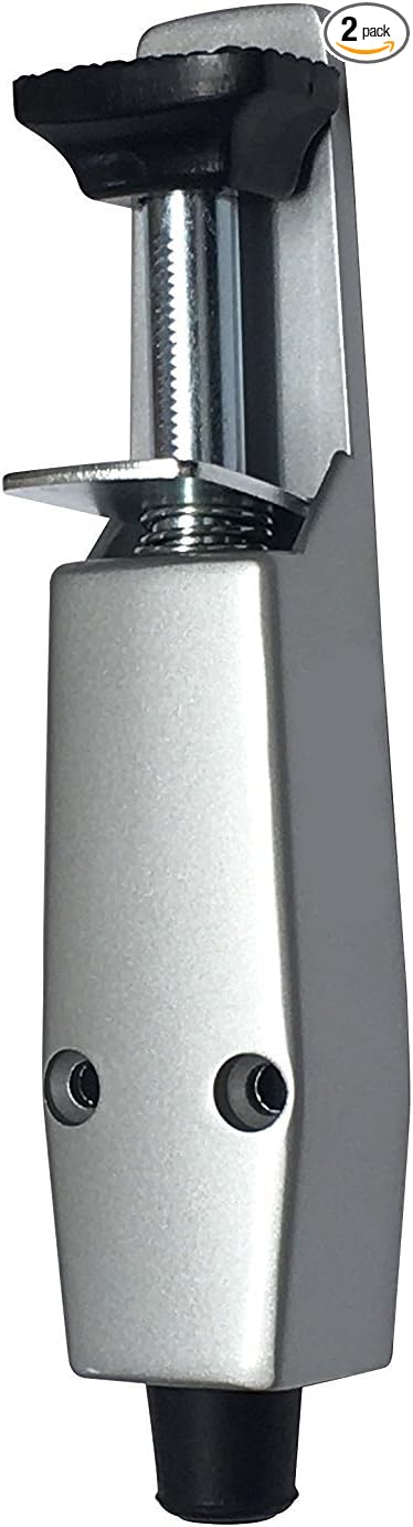 Pacific Doorware Heavy Duty Spring Loaded Step Down Push On Door Holder/Stopper
