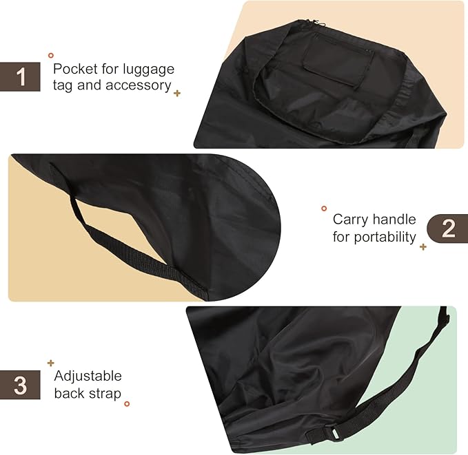 LIHAO Stroller Travel Bag, Gate Check Bag