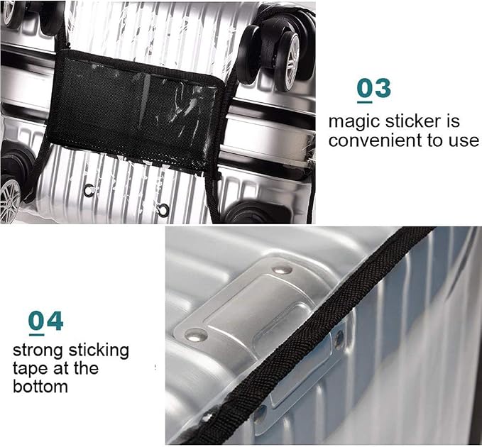 20-21 Inch PVC Luggage Protector Cover