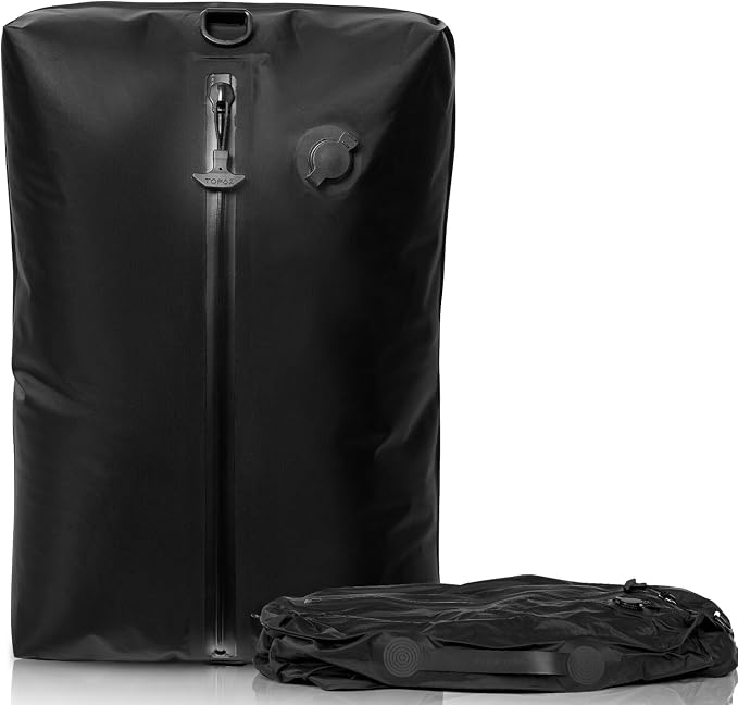 BAGAIL TPU Vacuum Bag for Travel, Reusable Compression Bag