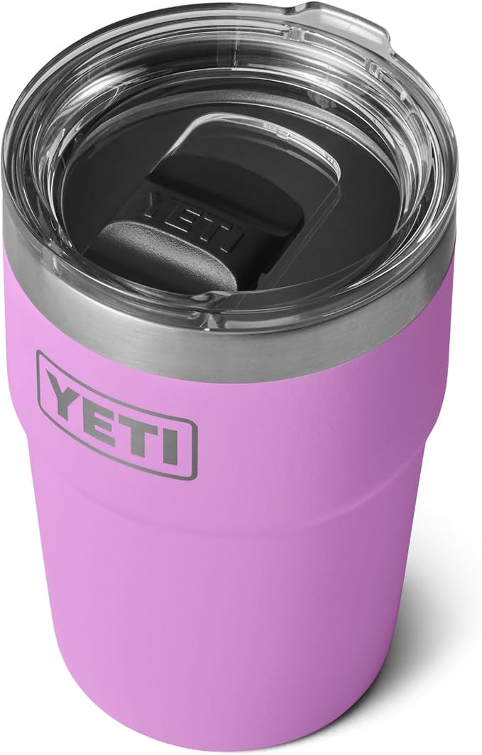 YETI Rambler 16 oz Stackable Tumbler, Vacuum Insulated, Stainless Steel with MagSlider Lid | Stackable, Vacuum Insulated, MagSlider Lid, Stackable, Vacuum Insulated, MagSlider Lid