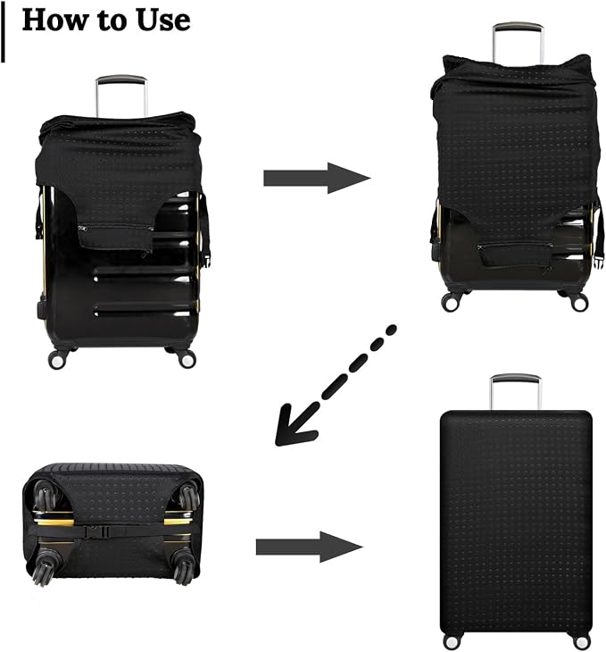 Luggage Cover, Protective Washable Suitcase Cover