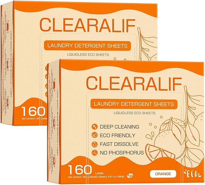 CLEARALIF Laundry Detergent Sheets, Apartments