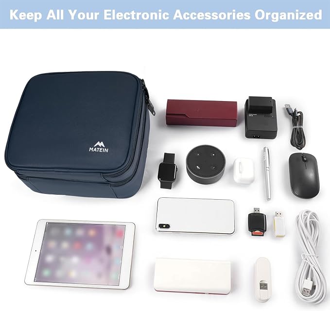MATEIN Cord Organizer Case