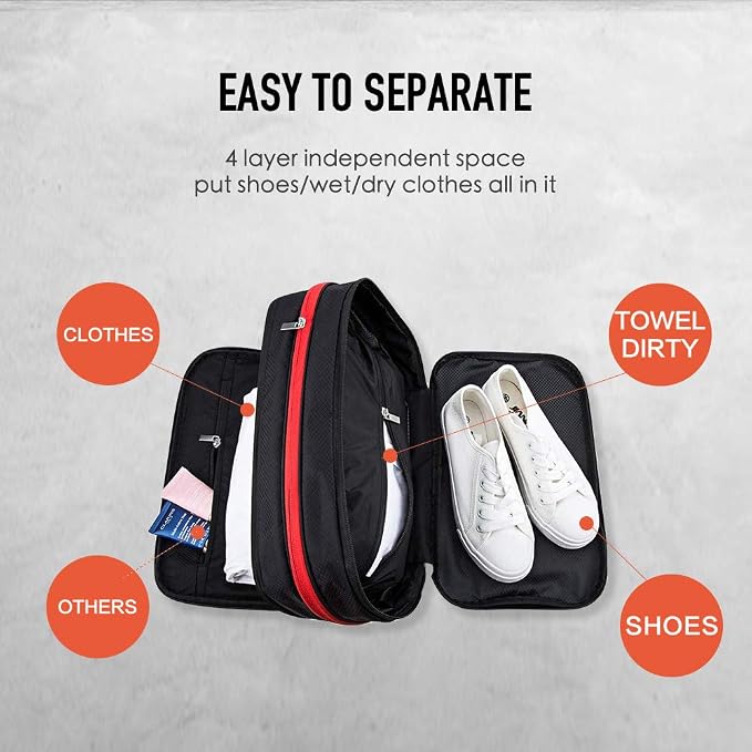 Bee Nesting Waterproof Compression Packing Cubes, Travel Packing organizers