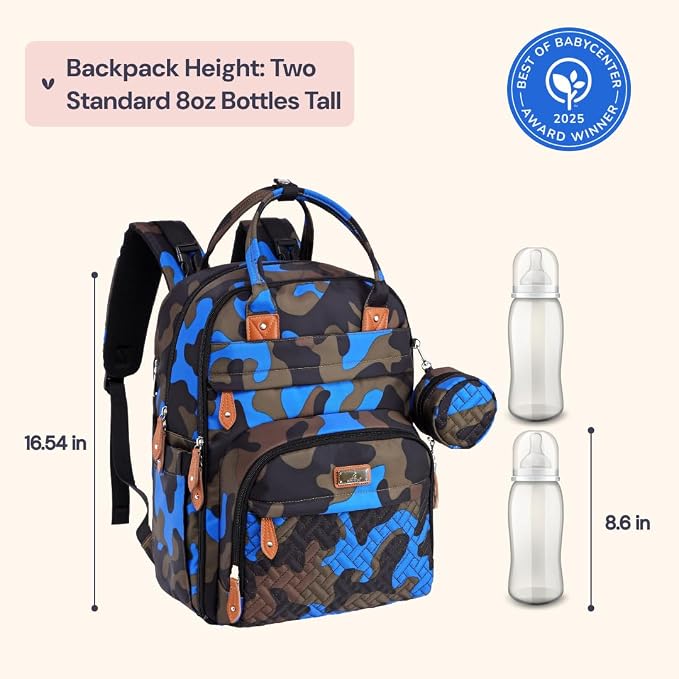 BabbleRoo Diaper Bag Backpack