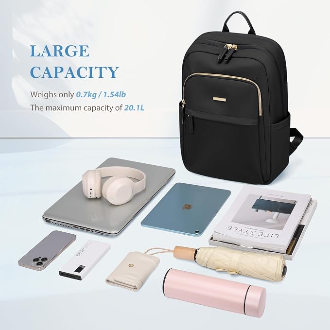 Travel Backpack for Women Personal Carry On Bag Business Weekender Hiking