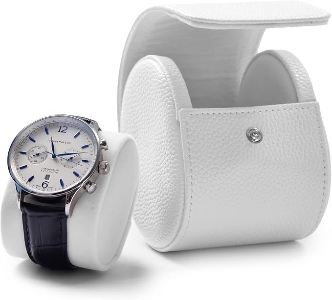 Oirlv Luxury Leather Travel Watch Case Portable Jewelry Watch Storage Roll