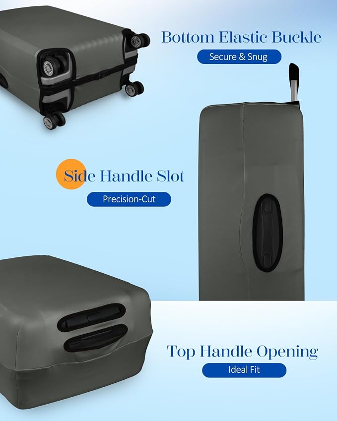 Slohif Luggage Cover for Suitcase Tsa Approved Protector