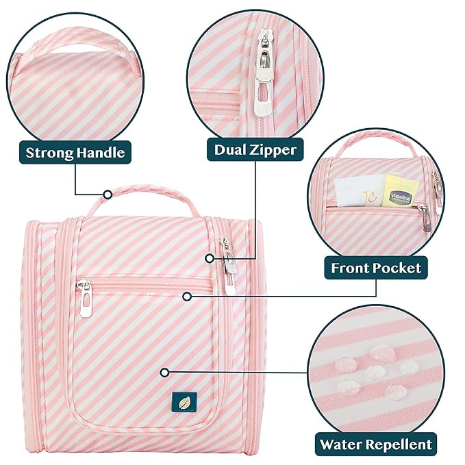 PAVILIA Toiletry Bag Travel Bag