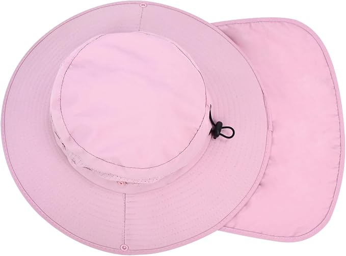 Sun Hats for Men Women, UPF50+ Protection Safari Hat, Wide Brim Fishing Hat