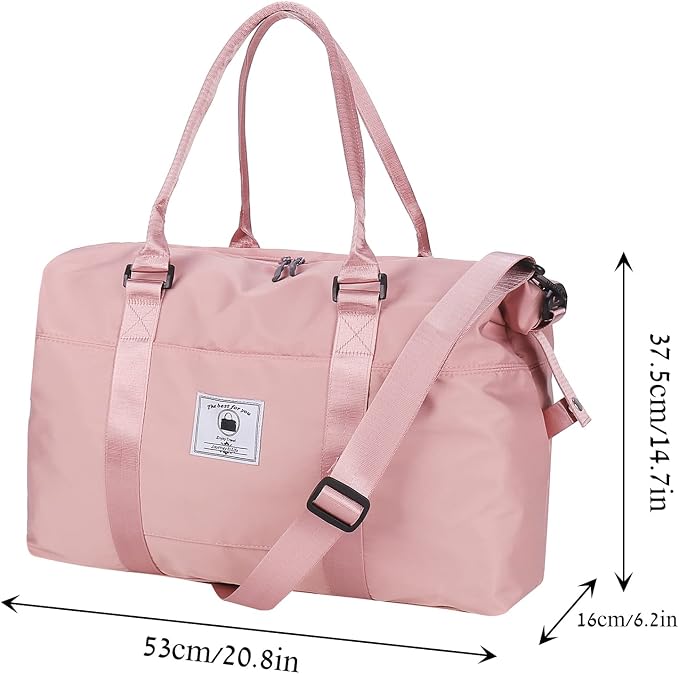 Travel Duffle Bag, Waterproof Sport Tote Gym Bag