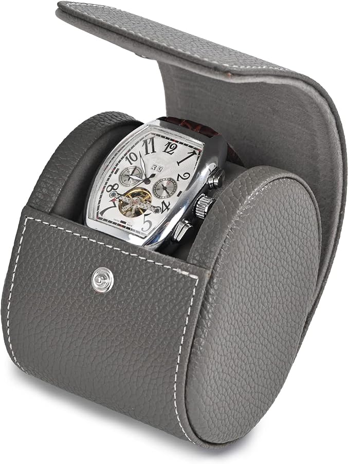 Oirlv Luxury Leather Travel Watch Case