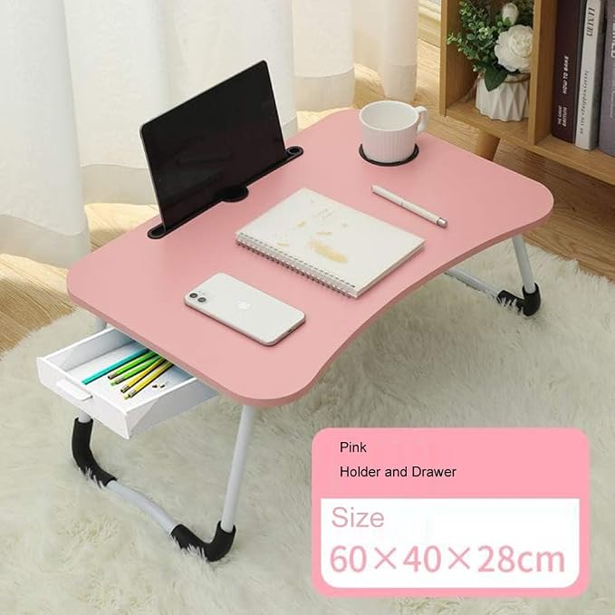 Lap Desk with Storage Drawer, Holders