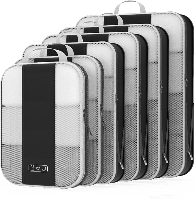 6 Set Compression Packing Cubes
