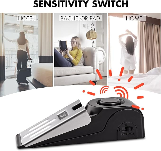 Door Stop Alarm, Door Stopper Security