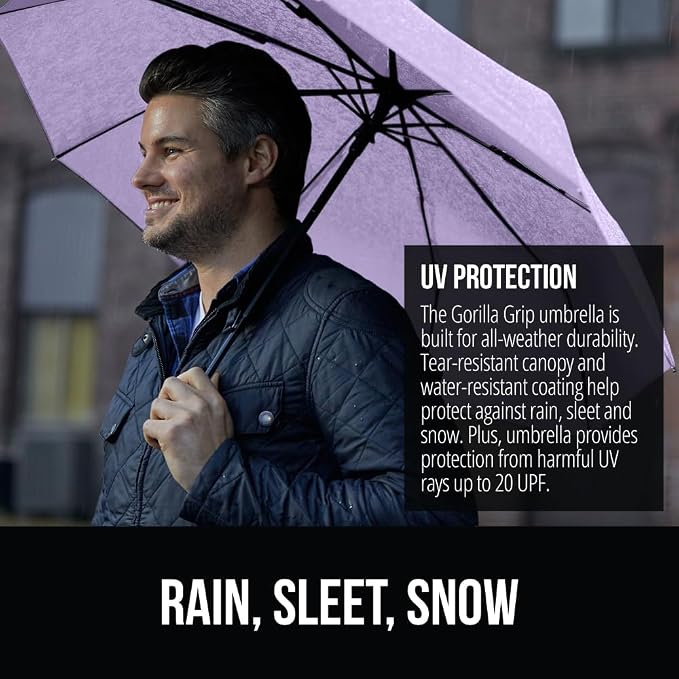 GORILLA GRIP Strong Stick Umbrella