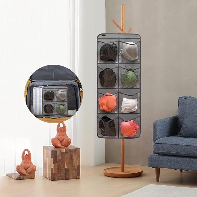 Dual-Sided Hanging Closet Organizer