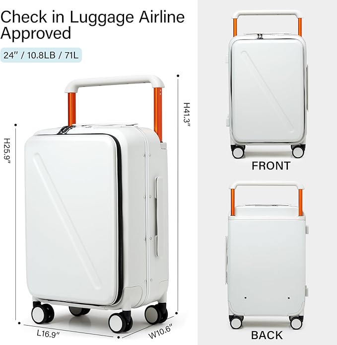 MILADA Wide Handle Luggage