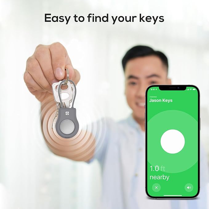 Air tag Holder, Air tag Keychain