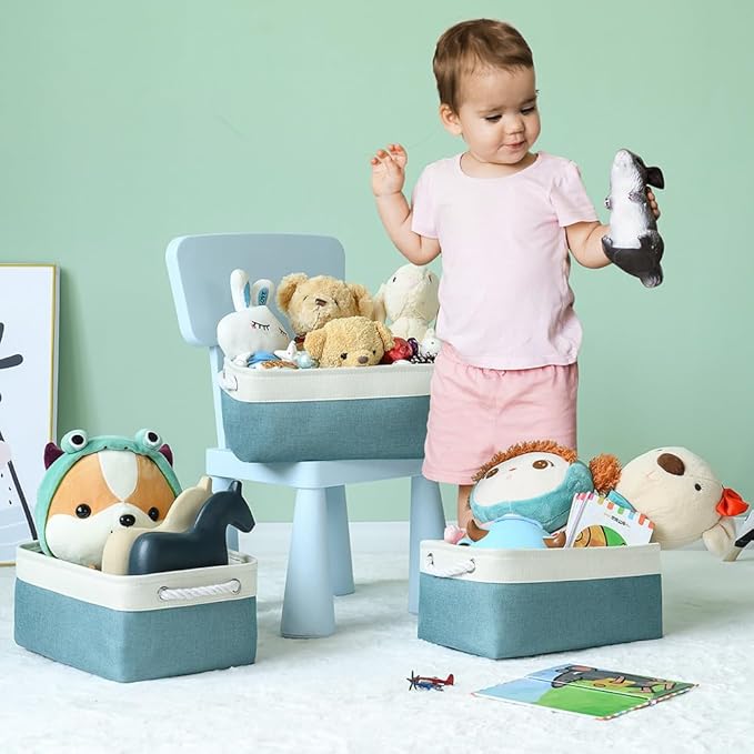 TheWarmHome Fabric Storage Bin
