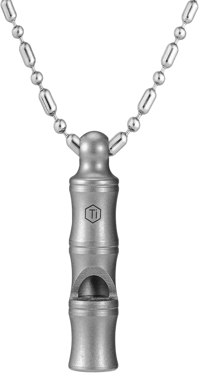 KeyUnity Titanium Emergency Whistle