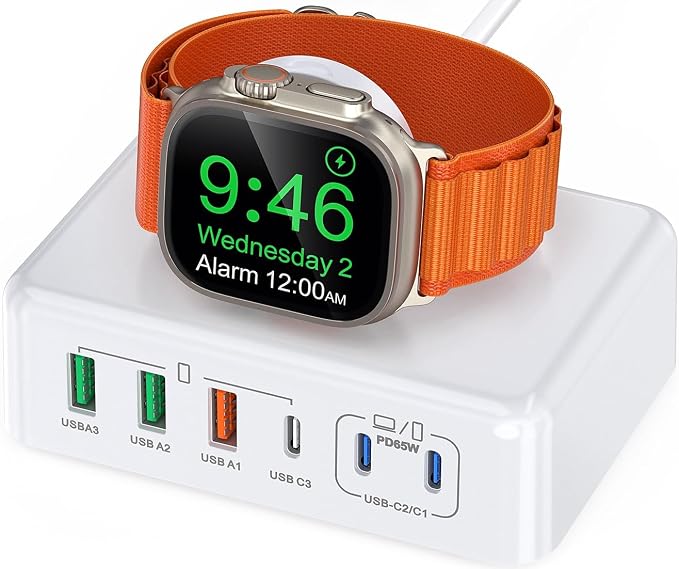 170W USB C Charging Station Block, Travel Charger