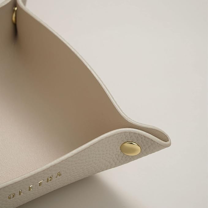 OLETHA Small Foldable Valet Tray