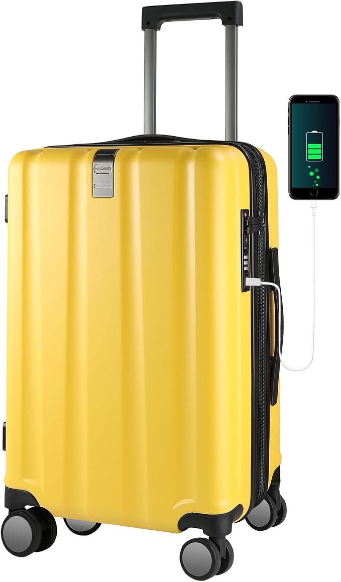 KROSER Hardside Expandable Carry On Luggage