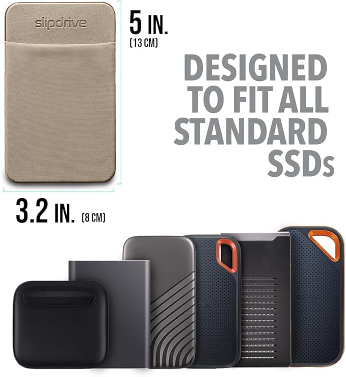 Slipdrive - Portable Hard Drive Sleeve