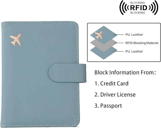 Melsbrinna Rfid Passport Holder