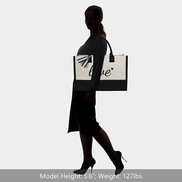 TOPDesign Canvas Tote Bag, Bridal Shower Gifts