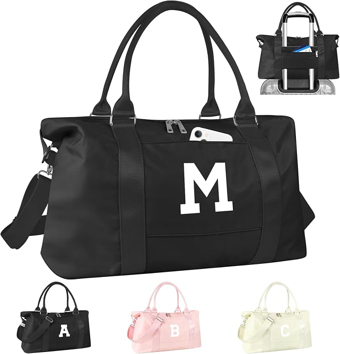 Initial Travel Duffel Bag Sports Gym Bag