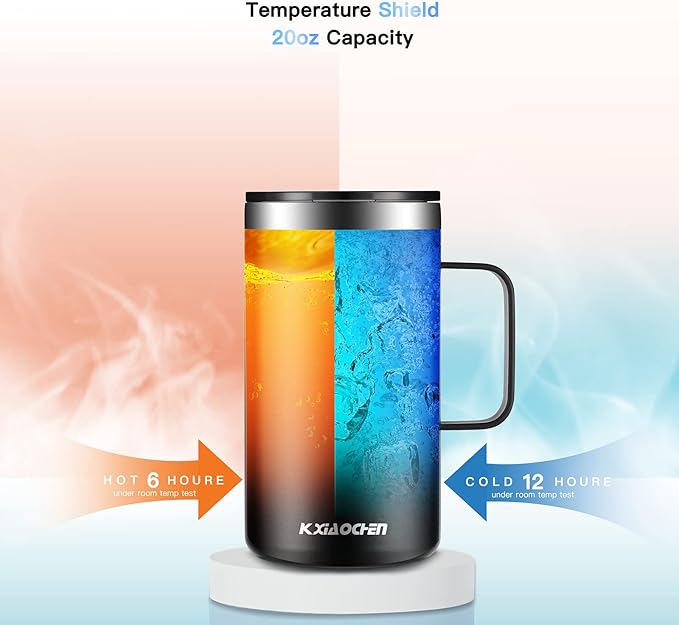 KXIAOCHEN 20oz Insulated Coffee Mug