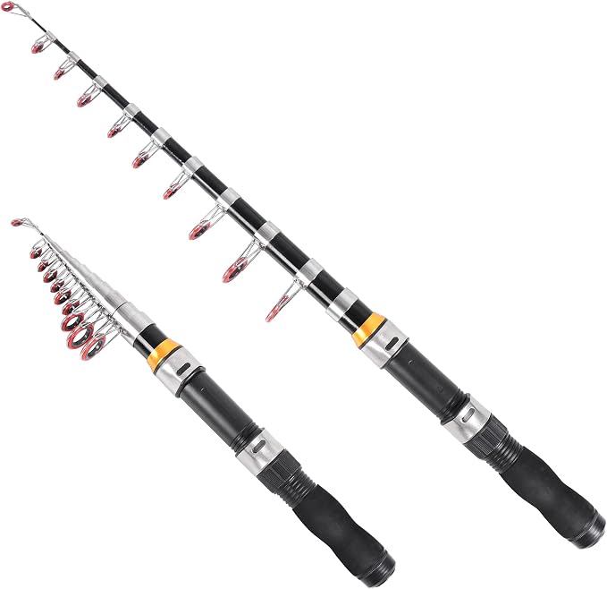 Telescopic Collapsible Extendable Fishing Rod