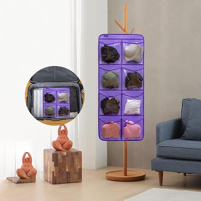 Dual-Sided Hanging Closet Organizer