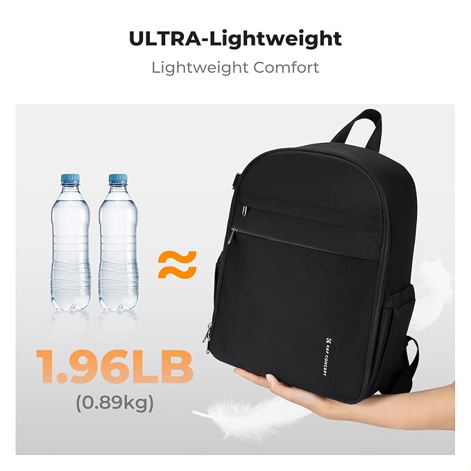K&F CONCEPT Lightweight Camera Backpack Bag, Professional Photography Bag