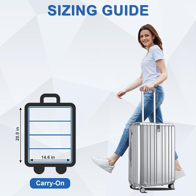 Suitcase Organizer, Travel Luggage Organizer Portable Hanging Travel Shelves