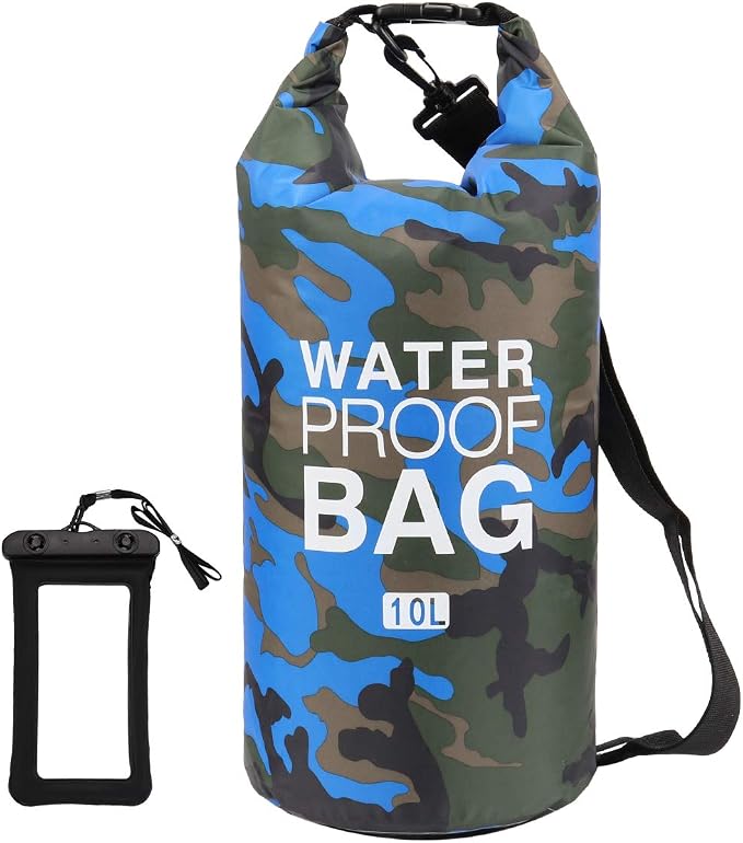 Waterproof Dry Bag 2L/5L/10L/15L/20L/30L, Roll Top Sack Keeps Gear Dry