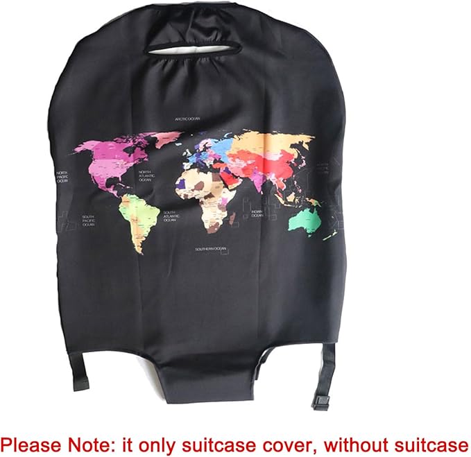 MosaiRudo Thicker Luggage Cover Elastic Suitcase Cover Protector Fits 18-32