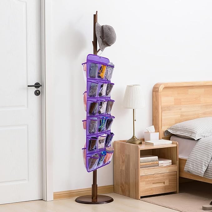 Dual-Sided Hanging Closet Organizer