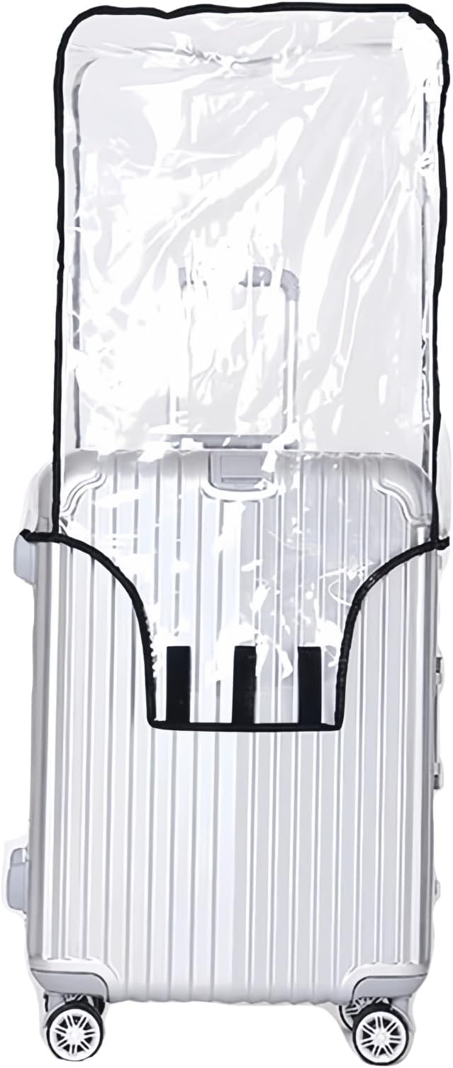 JenKin Luggage Protector Suitcase Cover PVC Waterproof Travel Suitcase Fits